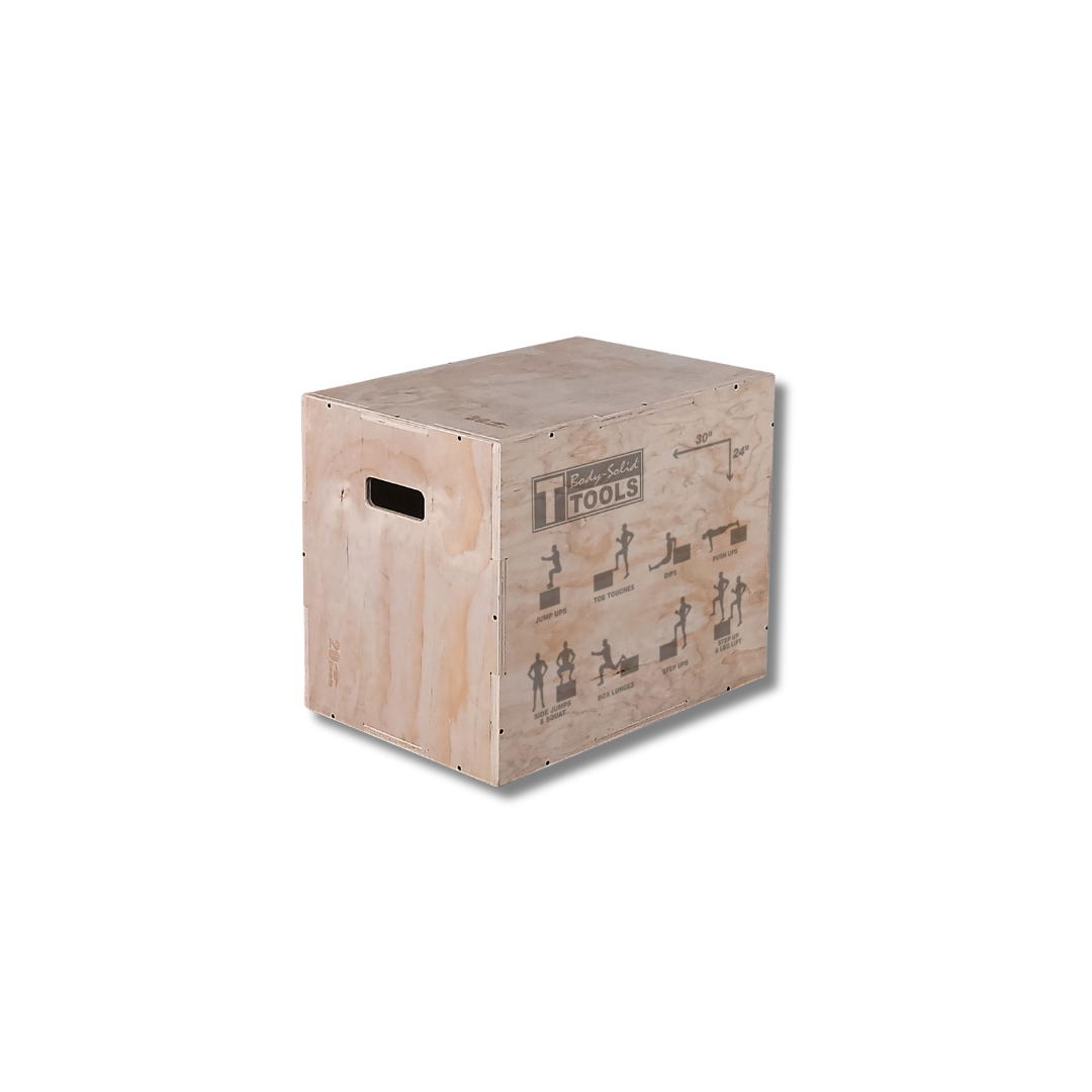 Plyo Box 3-in-1 (Wood 20/24/30)